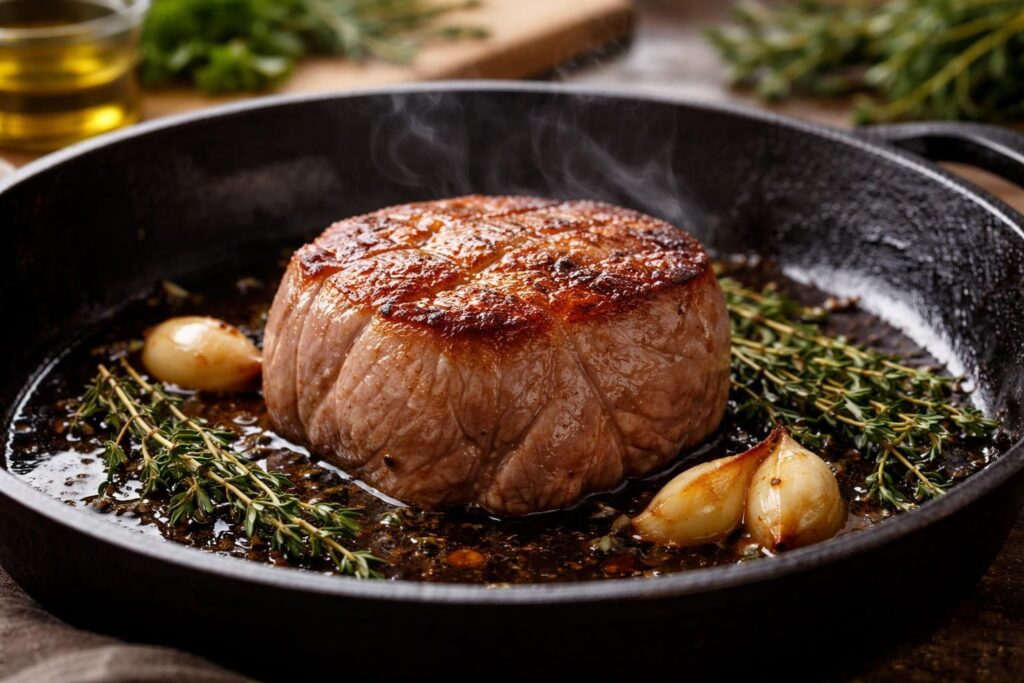 découvrez nos astuces incontournables pour réussir la cuisson de votre grenadin de veau à la poêle, et obtenir une viande tendre et savoureuse à chaque fois.