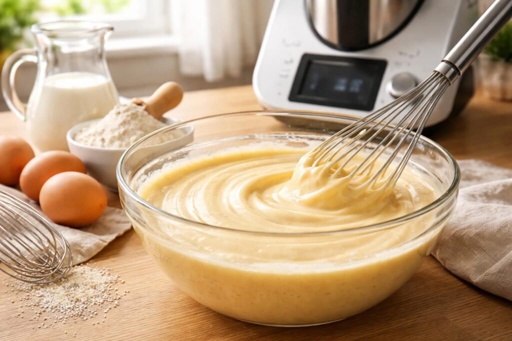 découvrez la recette facile de pâte à gaufre thermomix pour préparer des gaufres moelleuses et savoureuses en un rien de temps. parfait pour un goûter gourmand !