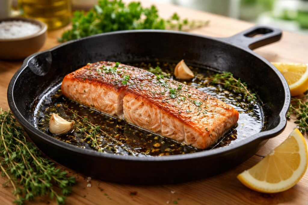 découvrez nos astuces pour cuire la saumonette à la poêle rapidement tout en conservant toute sa saveur. recettes simples et conseils pratiques pour un plat délicieux.
