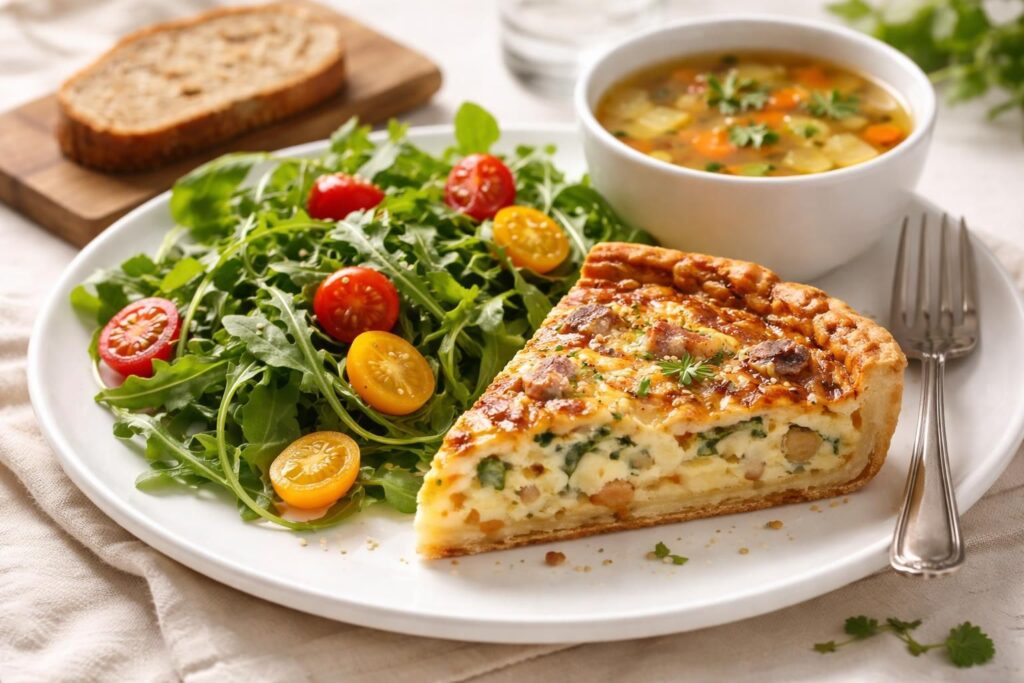 Quiche : quels accompagnements légers pour un repas équilibré ?