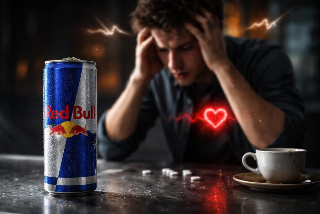 Effet secondaire du Red Bull : quels risques cache cette boisson énergisante ?